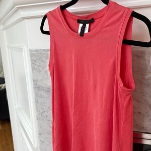 BCBGMaxAzria Vibrant Coral Tee
